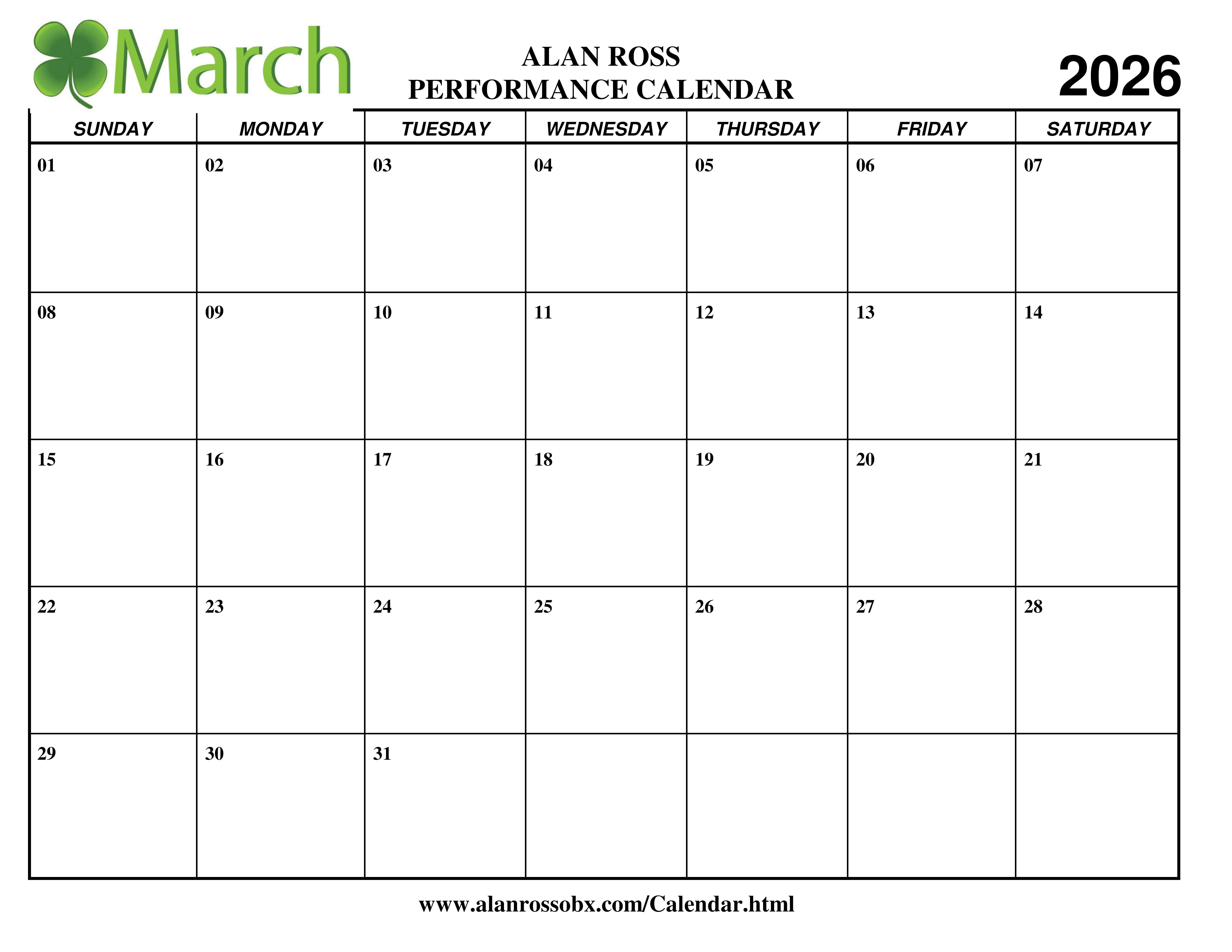 March 2026